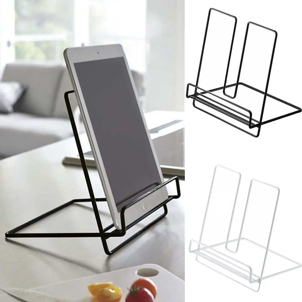Simple Folding Magazine Reading Stand Detachable Stable Structure Desktop File Holder Non-slip Rust-proof