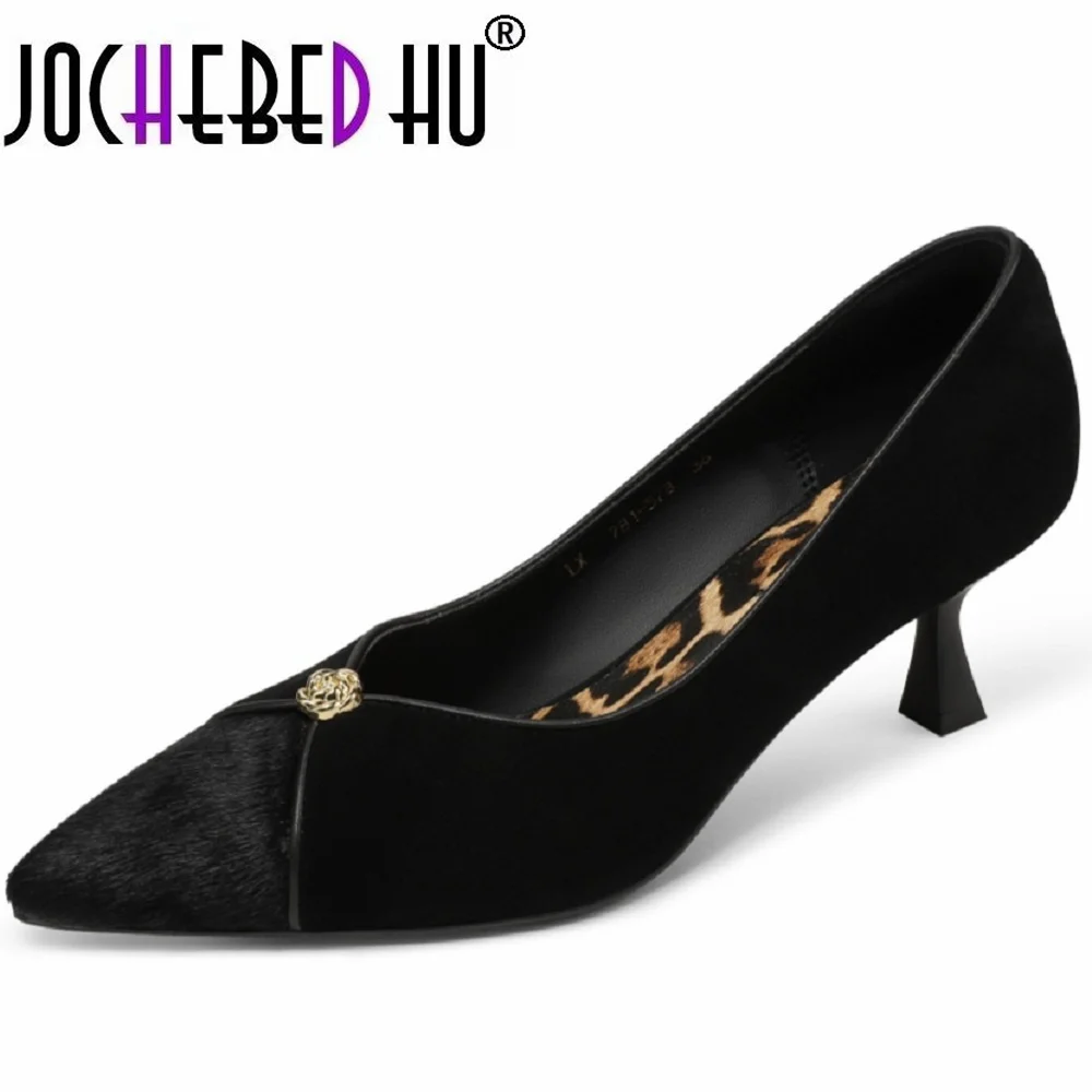 【jochebed-hu】primavera-verano-mujeres-hechas-a-mano-zapatos-de-tacon-de-cuero-genuino-fiesta-boda-punta-puntiaguda-tacones-medios-elegantes