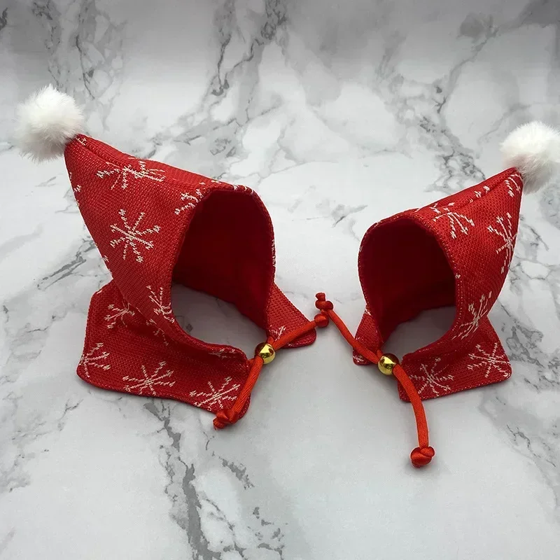 Christmas Pet Hat Santa Claus Cat Dog Hat Puppy Christmas Decoration New Year Party Supplies Puppy Pet Costume 강아지 크리스마스