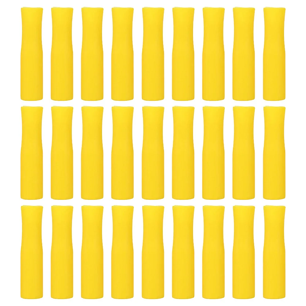 

50pcs Silicone Tip Reusable Food Grade Soft Comfortable Heat Resistant Tip Cover for Metal Straw Glass Straw Kitchen Bar