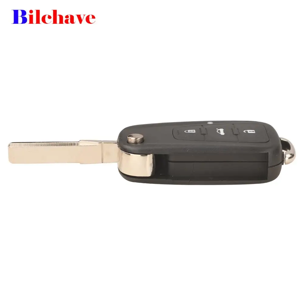 jingyuqin 3 Buttons For MG Flip Folding Car Remote Key Fob For MG5 MG7 MG GT GS 350 360 750 W5 Replacement Key Case Cover