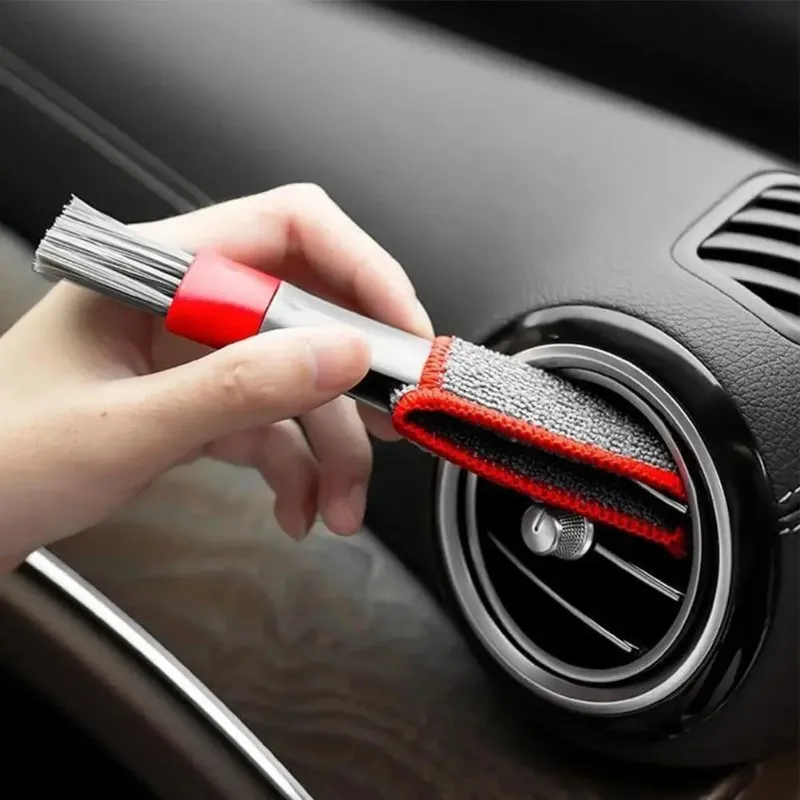 Car interior keyboard cleaning tool Air conditioning outlet cleaning brush Cleaning brush inside the car gap dust brush