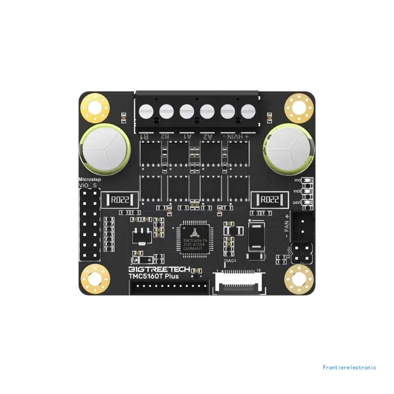 Driver motor passo tmc5160t v1.0 60v velocidade 10,6a irms para impressora 3d dropshipping