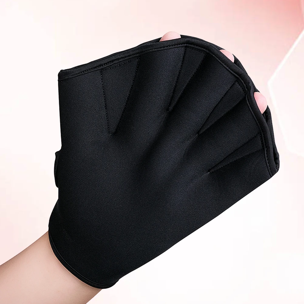 

Webbed for Swimming Fingerless Increasing Aquatic Children Neoprene Swim Gloves Water Resistance Training Gloves Soft