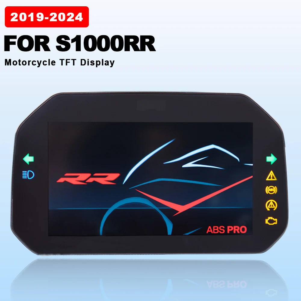 6.5 Inch TFT Display for BMW S1000RR S1000 S 1000 RR 2019-2024 Screen HD Multi-function Motorcycle Digital Speedometer