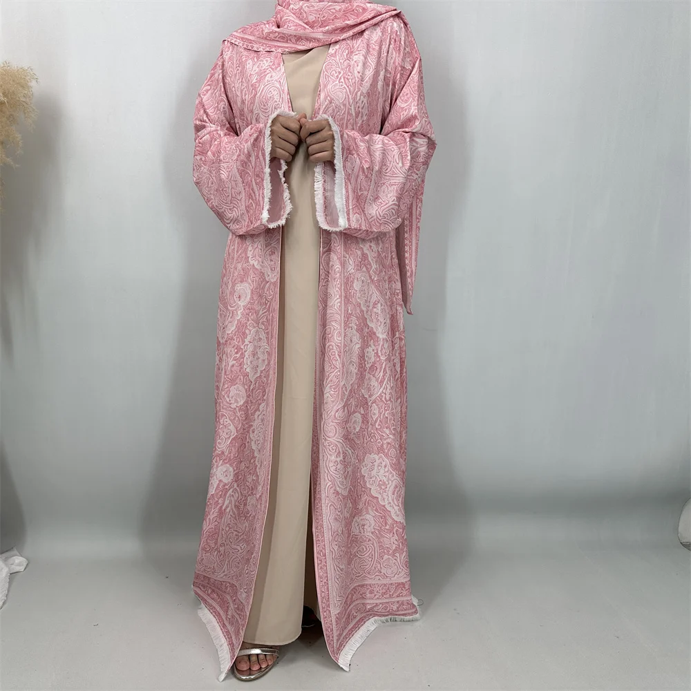Elegant Tassel Hijab Abaya Dress product image from Kayea’s Collections