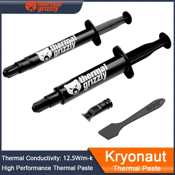 Thermal Grizzly Kryonaut 컴파운드 써멀 페이스트, GPU 및 CPU 쿨러, 고성능 냉각 실리콘 그리스 Best5 Thermal Grizzly Kryonaut 컴파운드 써멀 페이스트, GPU 및 CPU 쿨러, 고성능 냉각 실리콘 그리스 Best5