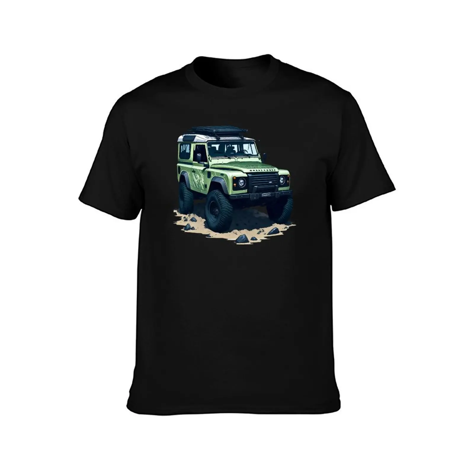 OffRoad Adventure SUV truck 4x4 retro vintage design T-Shirt Light Athletic Short Sleeve Tee Shirt T-Shirt