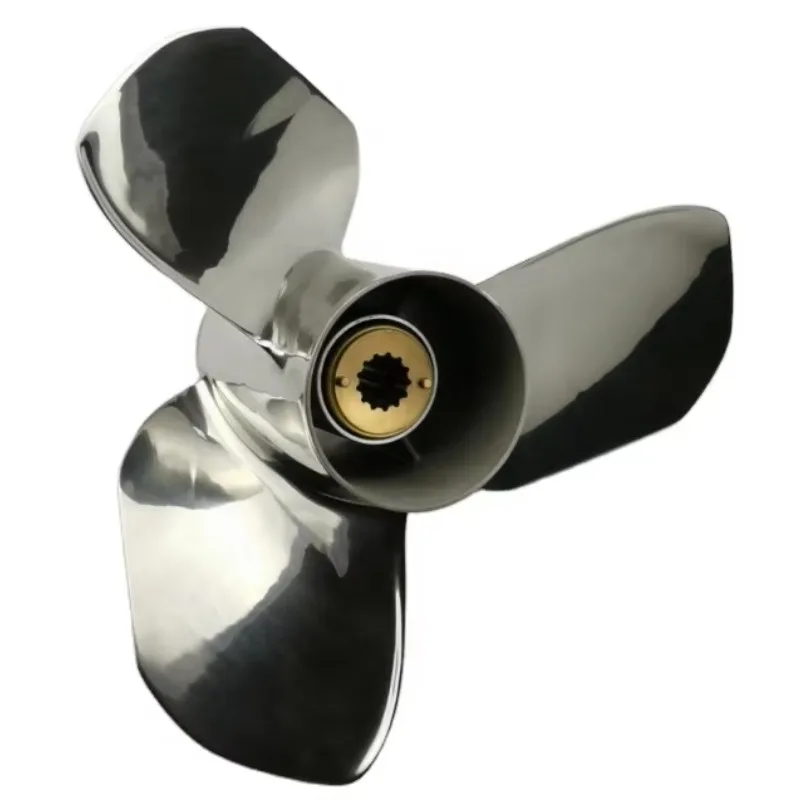 Boat Prop 25-70HP 12X14 MARINE PROPELLER  STAINLESS STEEL Boat OUTBOARD PROPELLER