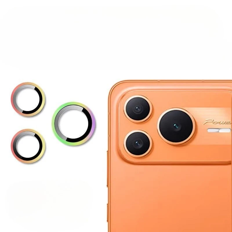 1 Set Lens Protective Film for Honor Power 2 Metal Ring Came