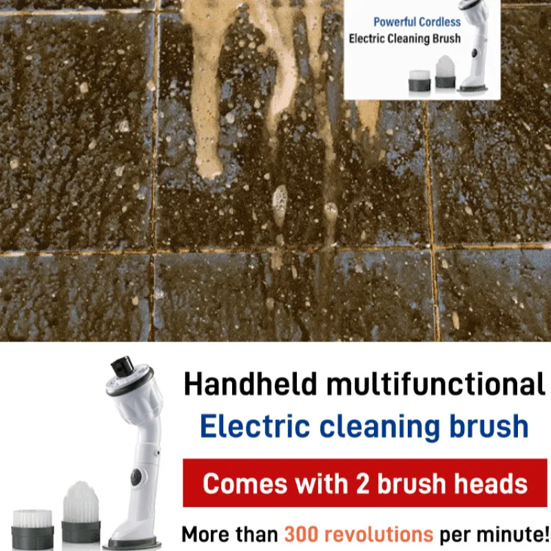 

Handheld multifunctional electric cleaning brush