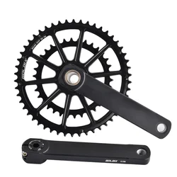 GOLDIX 22S/20S crank 50-34T/53-39T for SRAM road folding bicycle SHIMANOR7000/R8000/5800/6800 wide and narrow sprocket crankset
