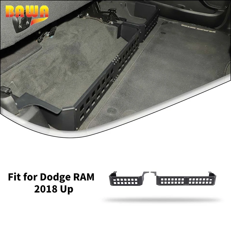 باوا مقاعد السيارة الخلفية تخزين توسيع الرف ل دودج رام 1500 2018 2019 2020 2021 2022 2023 2024 2025 اكسسوارات