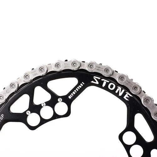 Imagen 2 del producto Plato ovalado Stone 104 BCD para M780 M610 SLX670 M980 X0 X9 32 34 38 42 46 48T placa de dientes de bicicleta MTB 104bcd 12s 12 velocidades