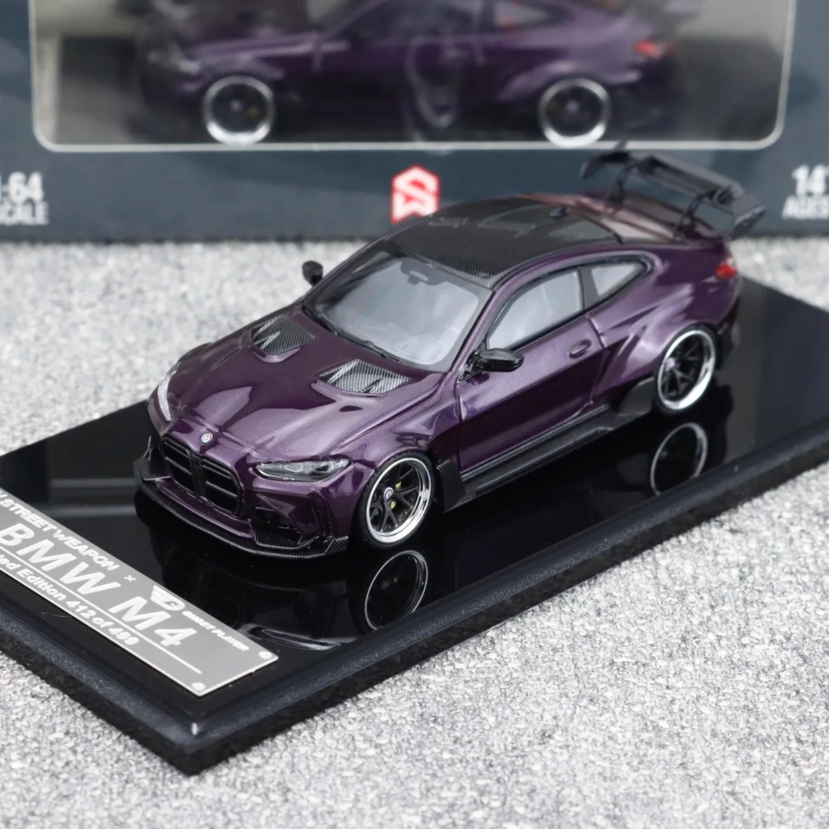 

SW 1:64 M4 G82 Alloy Car Model Collection Gift