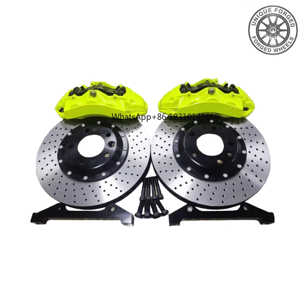 

26 Style 18Z Front 6 Rear 4 Electronic Brake Caliper Set Custom Remanufactured Fits 2007-2013 Vehicles