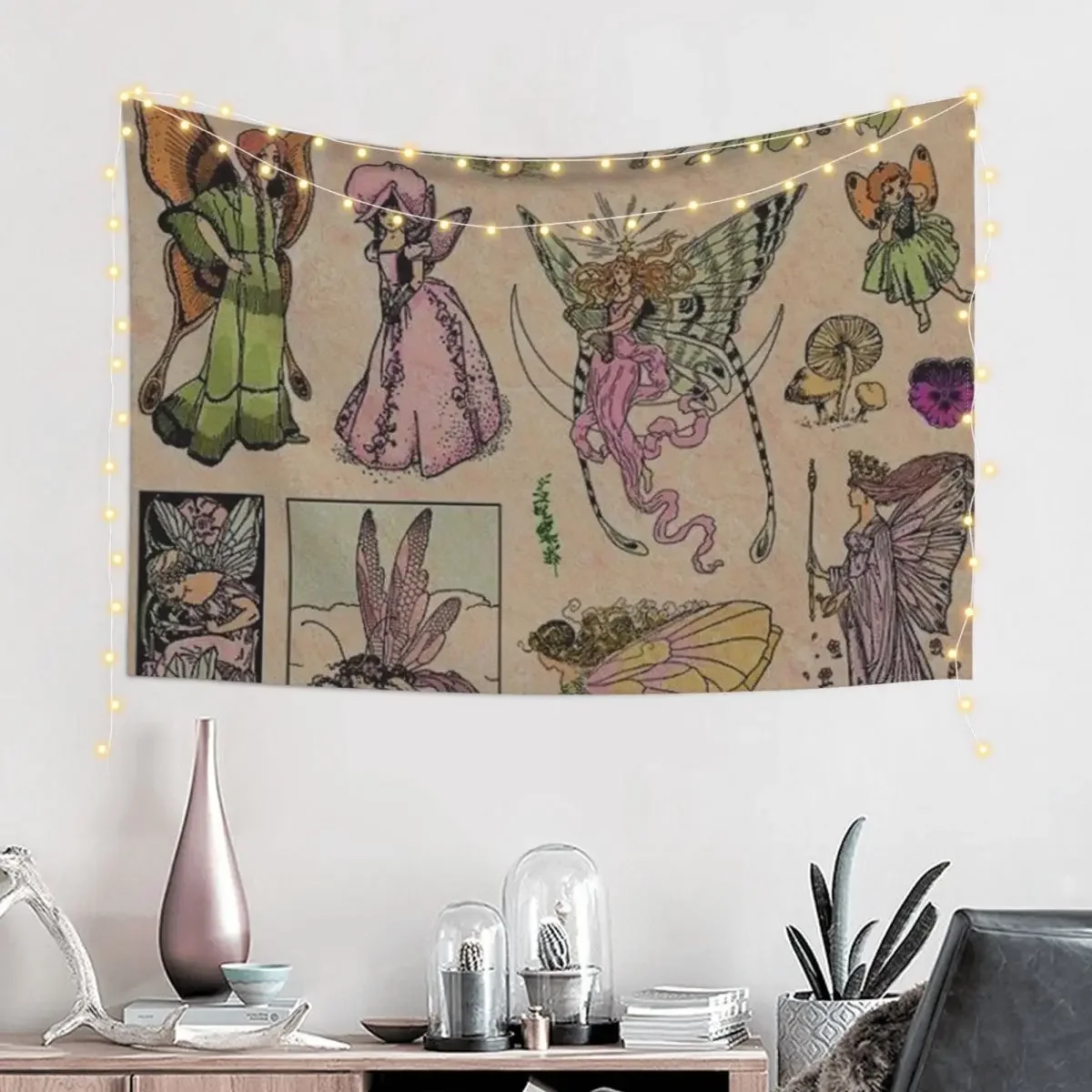 Fairy Grunge Tapestry Wallpaper Decorations For Room Tapestry