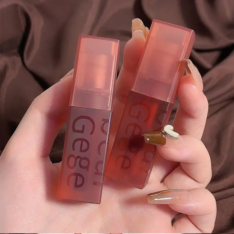 1 قطعة 3 جرام الخريف والشتاء المخملية الشفاه الصقيل لينة ضباب ماتي طويلة الأمد غير يتلاشى أحمر الشفاه #2