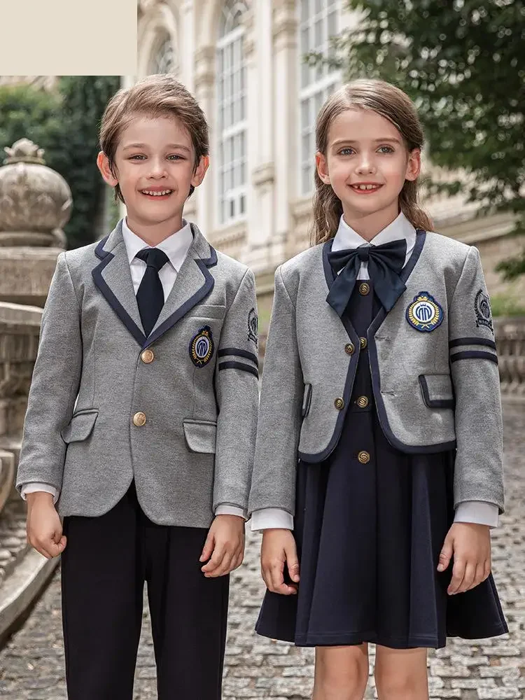 Bambini coreano giapponese asilo scuola primaria uniforme ragazzo ragazza studenti accademici coro prestazioni abbigliamento abiti