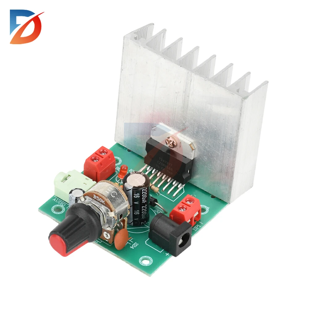 CA-7377 dual channel amplifier board module DC12V 2x35W audio amplifier TDA7377 suitable for audio system