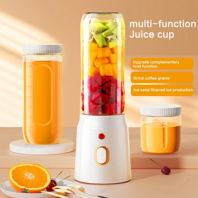 

Portable Blenders Rechargeable Portable Blenders Cup Juicer Fruit Mixers 450ml