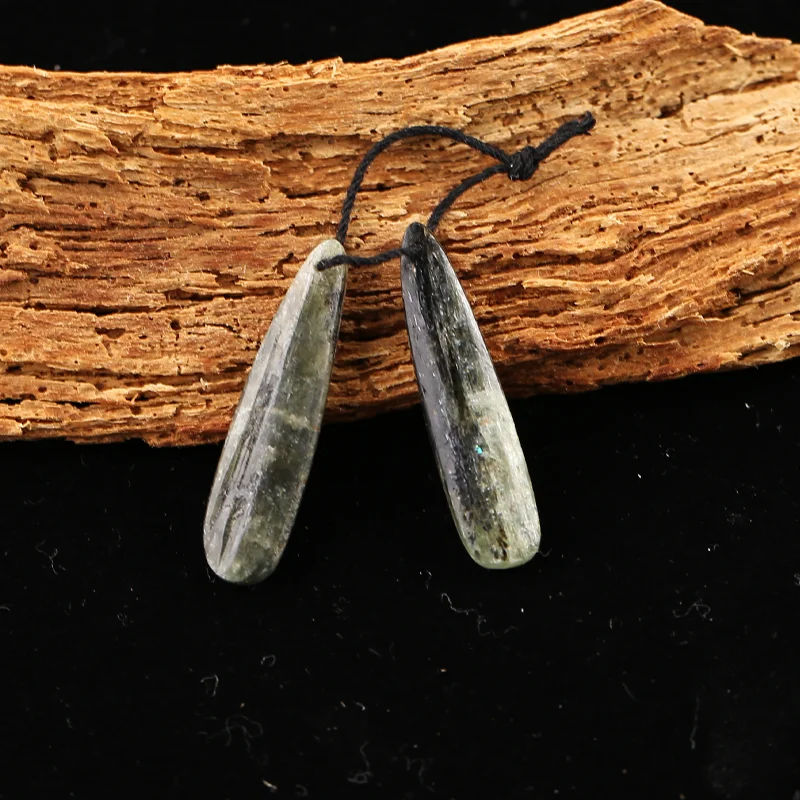 B&F Blue Apatite Crystal Earring Beads for Jewelry Making, Handmade Natural stones beads, Stones for jewelry Making Supplies