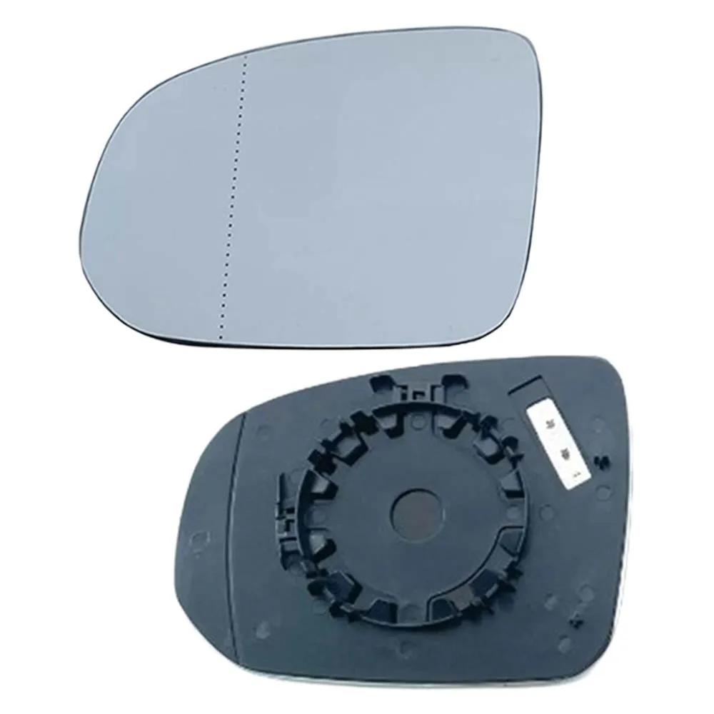 عدسة مرآة الرؤية الخلفية ساخنة بزاوية واسعة للسيارة فولفو XC60 2018 2019 2020 2021 2022 2023 مع ملحقات نموذج علامة النقطة العمياء