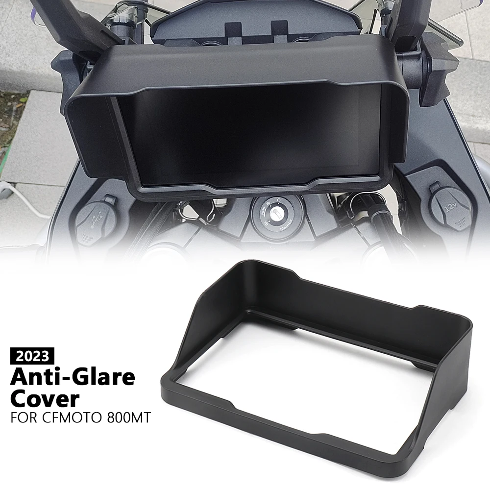 

New Motorcycle Accessories For CFMOTO 800MT 800 MT 800mt 2023 Black Speedometer Sun Visor Anti-Glare Cover