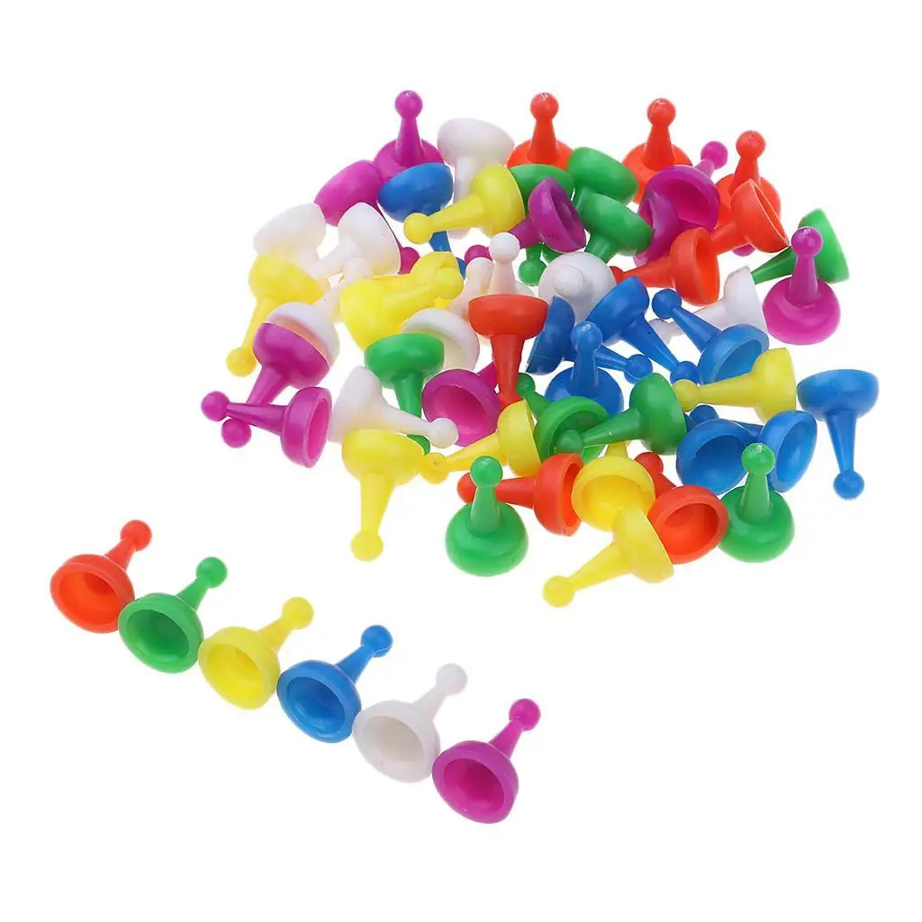 

Set Of 6 Chess Pieces Chessman for Draughts Checkers Toys 20mm