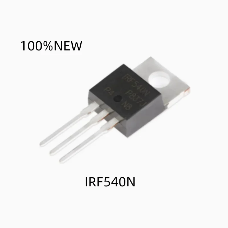 (10 Pieces) 100% New Irf540N Irf540Npbf To-220 Mos Field-Effect Transistor