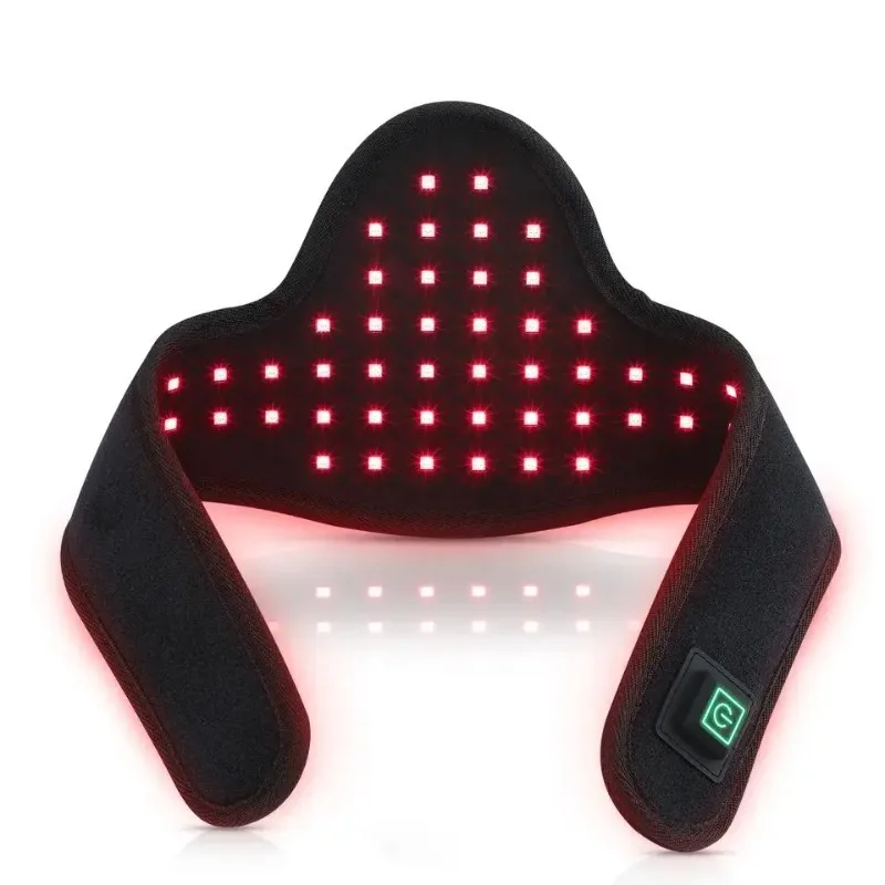 neck red light led light near infrared 660nm 850 nm therapy waist belt for home use joint pain relief