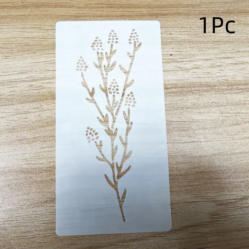 18 Pcs Flower Leaf Stencils, Reusable Painting Templates