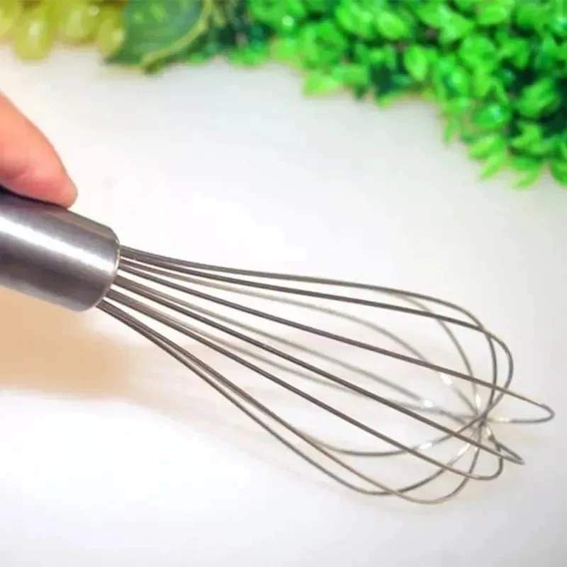 8inch for Cucina Sbattitore Manuale Uova Per Dolci Mini Frusta Da Cucina in Acciaio Inox Inossidabile Frustino