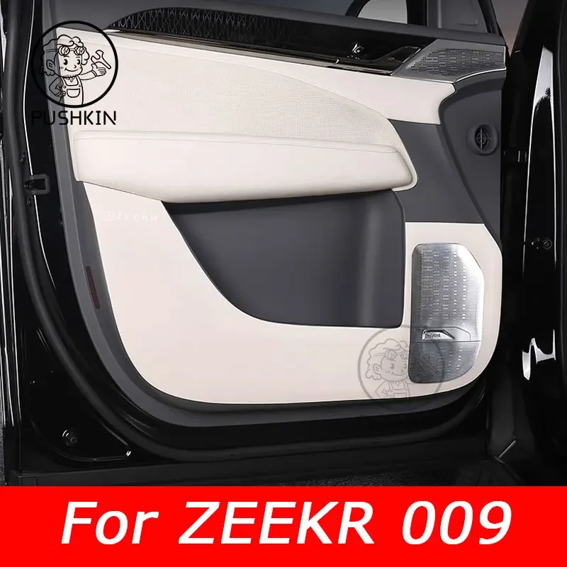 

Car Door Anti Kick Pad Leather Protection Film For ZEEKR 009 2022 2023 2024 Protector Stickers Trim Car Accessories