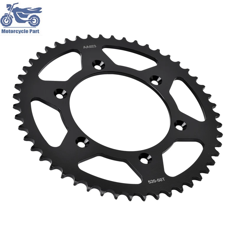 520 50T 13T Motorrad Vorne Hinten Kettenräder 20CrMnTi Für Husaberg Für Husqvarna Für KT/M 125 EXC Enduro XC-W 13T/50T 520 Kette – Detail 8