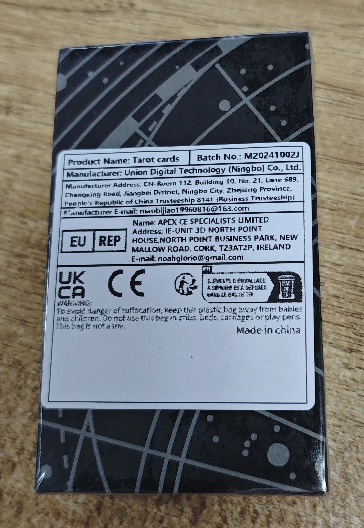 10*6 cm Oracle Tarot in A Tin