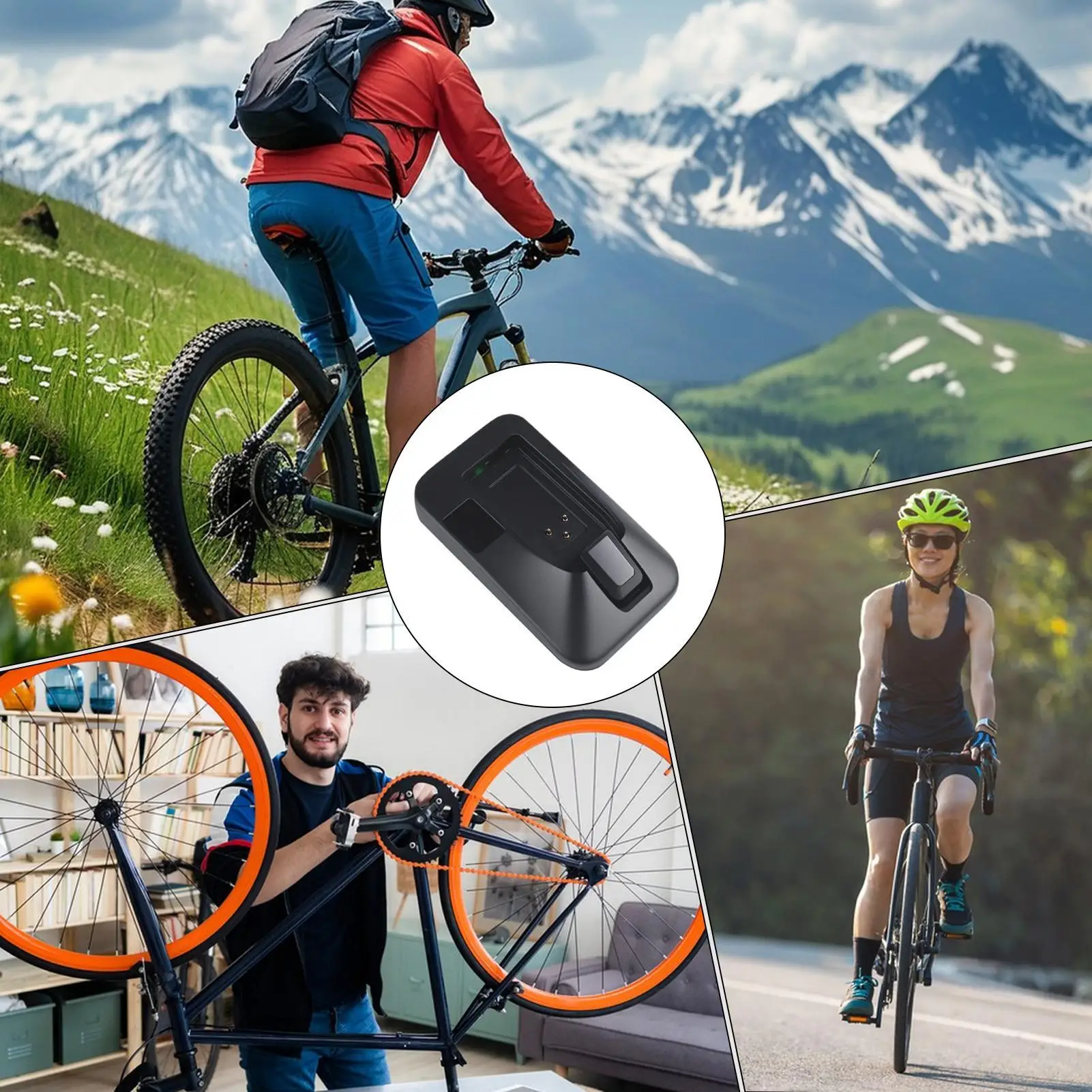 Bicycle Battery Charger Electronics Charger Accessories Easy Installation For Motorcycle Bicycle Scooter Car Sports Electric