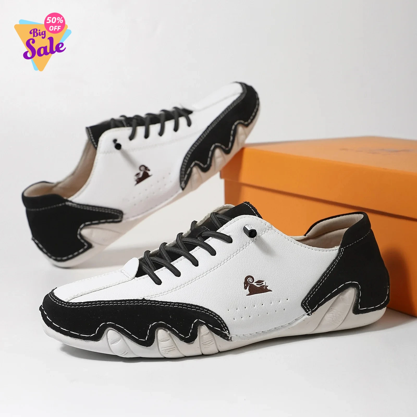 

2026Men's Spring Low-Top Sneakers, Soft-Soled Loafers, Non-Slip Flat Casual Shoes, Plus Size, Zapatillas Para Hombre