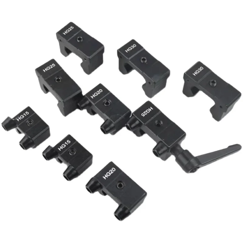 

4PCS HGR HGH EGR Fixed Ring Rail Limit Block Fixed Ring Linear Guide HGH HGW EGH EGW Fixed Block Anti-Trip Anti-Collision Block