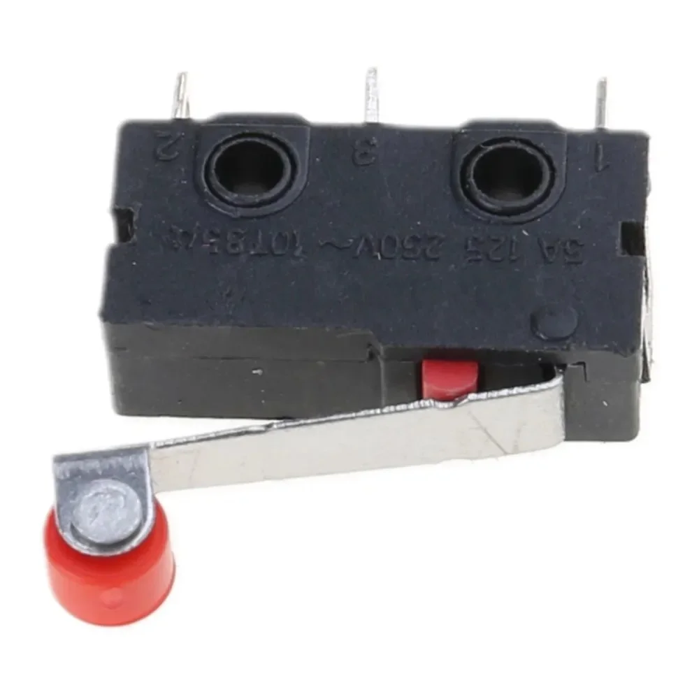 10Pcs Micro KW12-3 Normally Open Roller Lever Limit Switch New Condition for Electronics