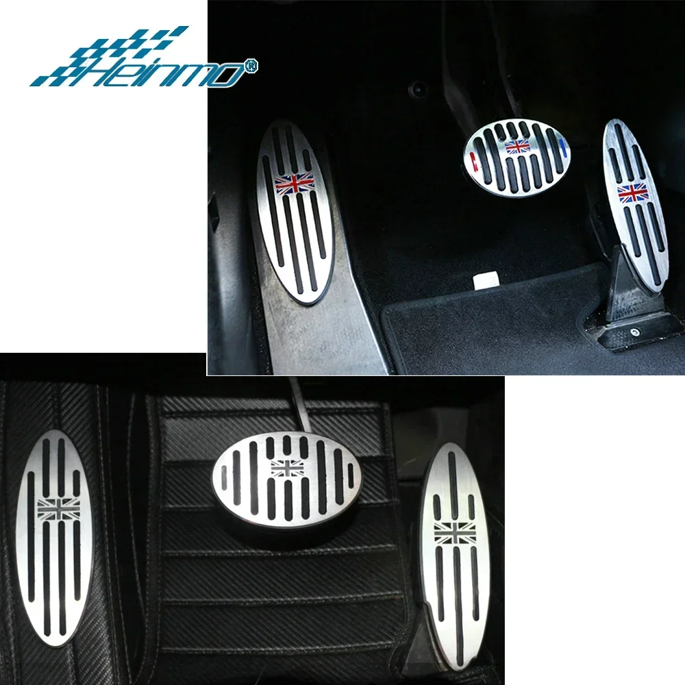 For MINI Cooper R52 R53 R55 R56 R57 R60 R61 F54 F55 F56 F57 F60 Countryman Clubman Automatic Gear Footrest Pedal Sticker Cover