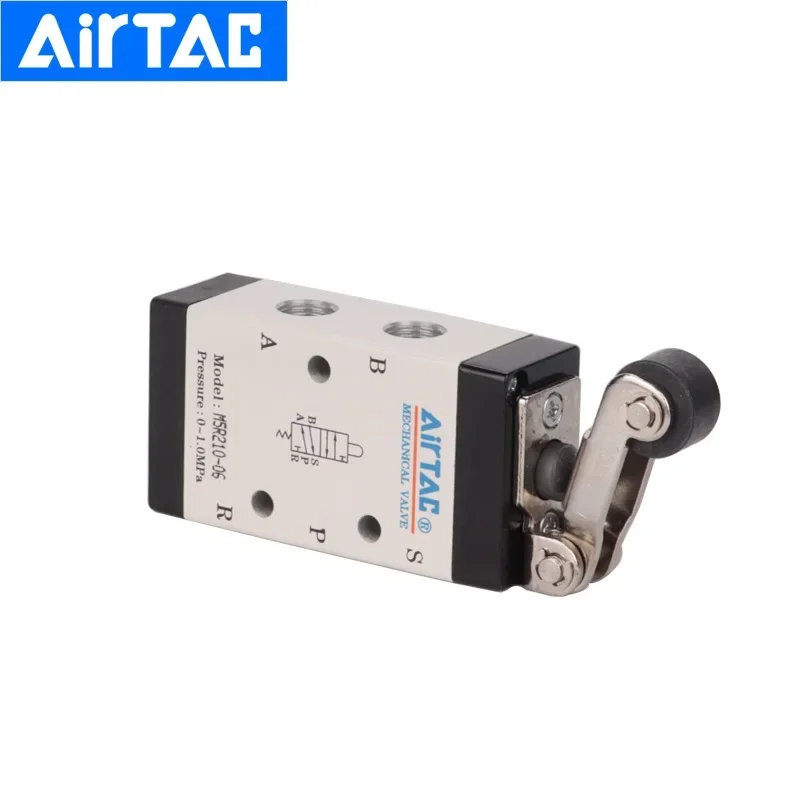 AirTac Mechanical Valve Switch M5R110/M5R210 Pneumatic 5/2 Way Control Valves M5R Sereis Roller Type