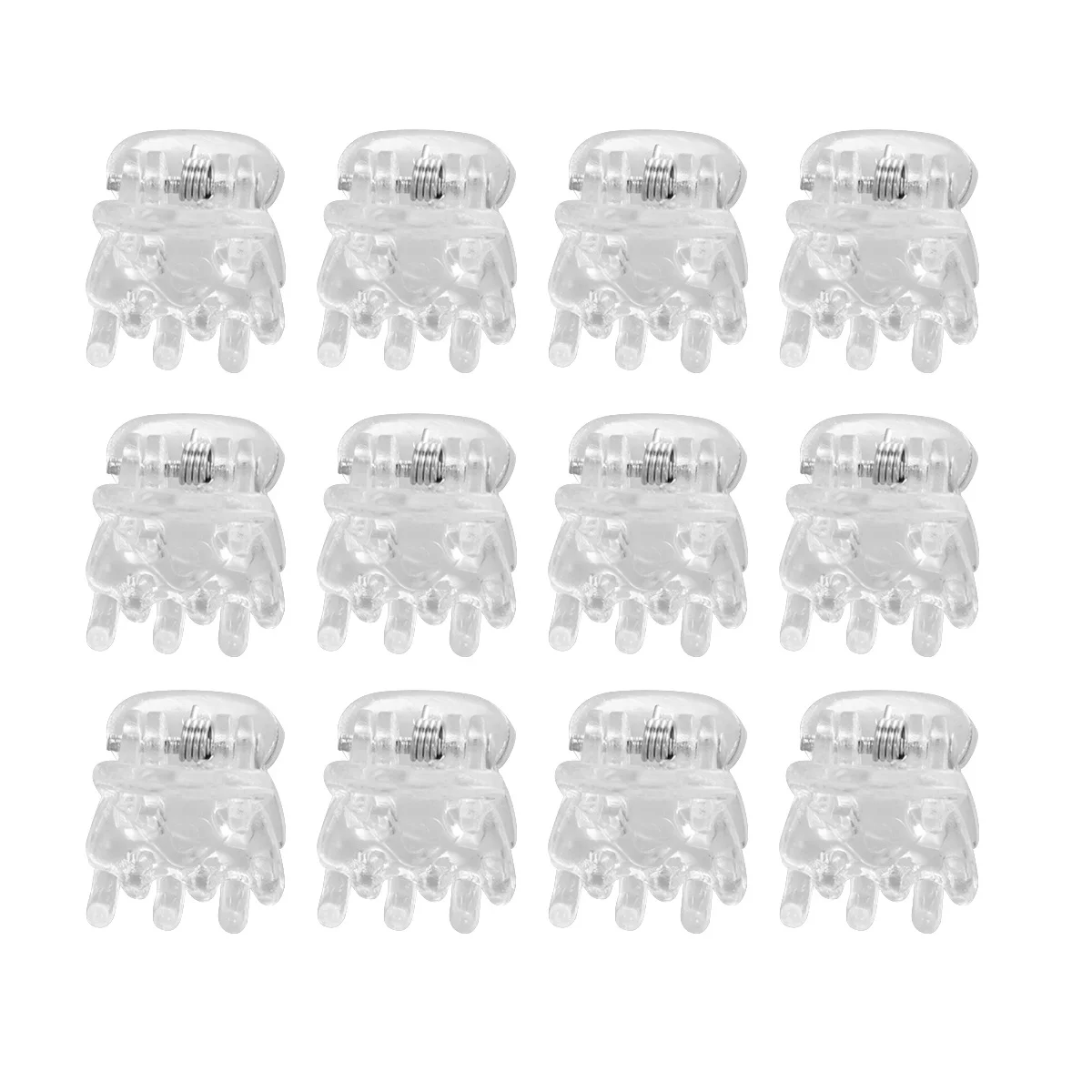 

60Pcs Small Hair Claws Mini Plastic Clips for Women Easy Wear Hairpins Gifts Mini Hair Claw