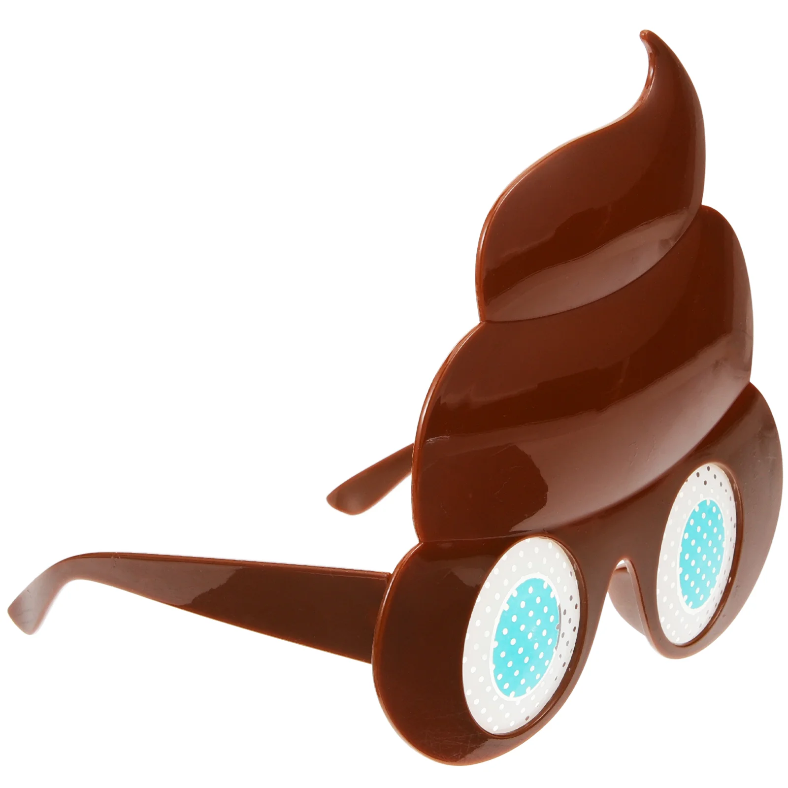 Eyeglasses Creative Poop Trendy Sunglasses Make up Fashionable Disco Party Cool for Teens Miss