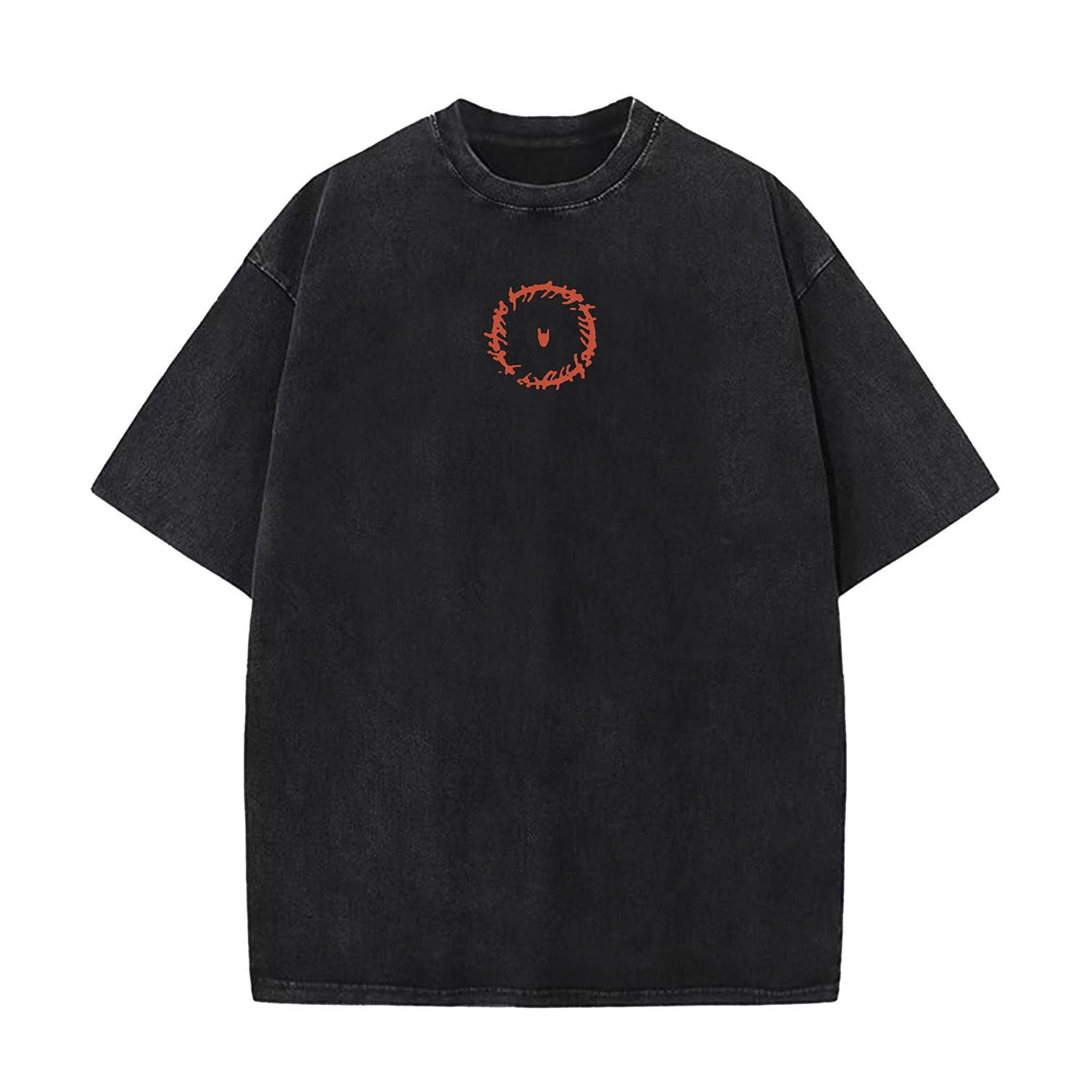 2026 Hip Hop Washed T-Shirt Streetwear Men's Vintage Graphic T Shirt Hipster Harajuku Tshirt Cotton Unisex Tops Tees