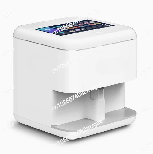 Portable Digital Intelligent Nail Art Printer 3D Touch Screen Mobile Nail Printing Machine with Wifi Manicure Nail Art Equipment