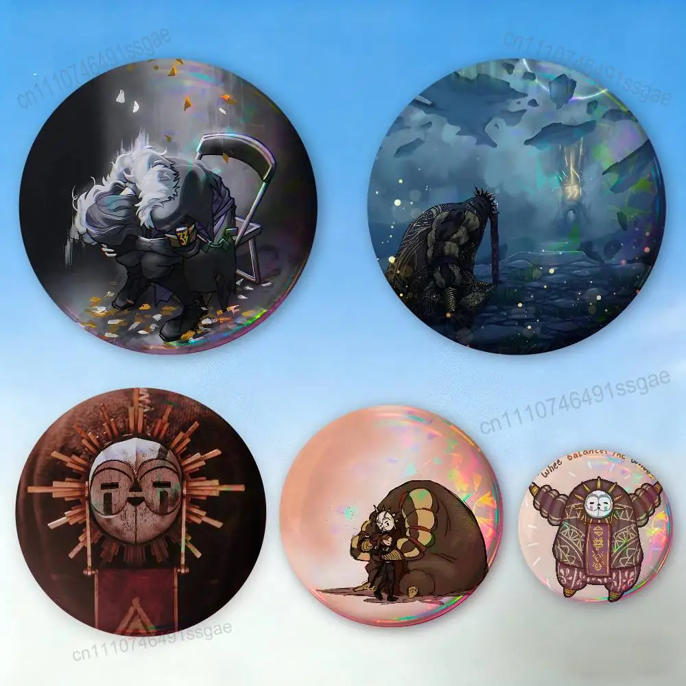 

C-Clair Obscur Expedition 33 Badges Personalized Handmade Round Brooches Pins Accessory 25mm 75mm 44mm 58mm 32mm