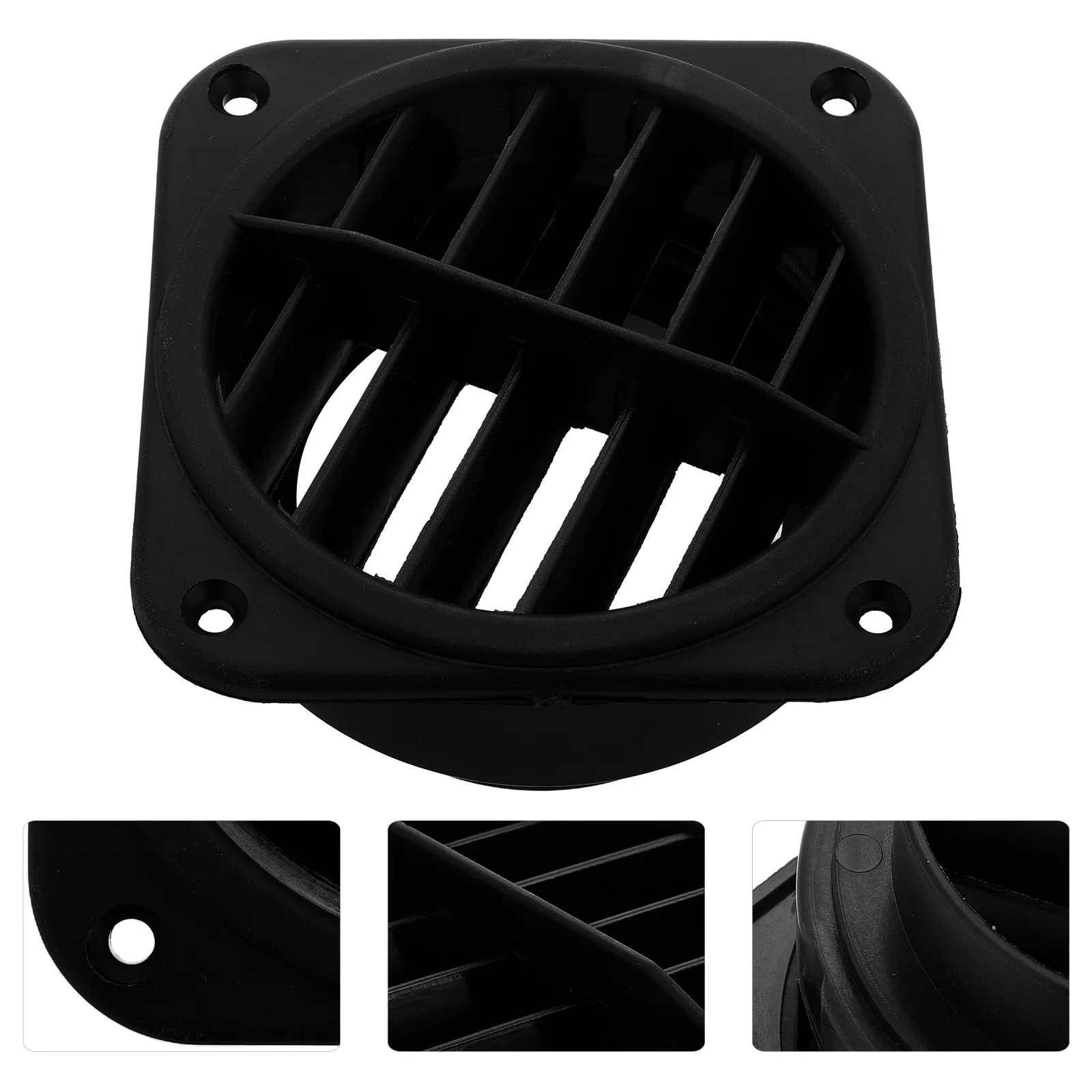 Square Air Outlet Vent Louvered Cover Efficient Car Air Conditioning Airflow for Parking Heater Rv Marine Truck Boat Ventilation view 5