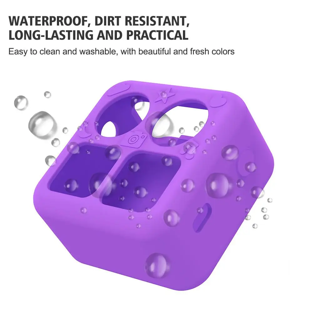 Silicone Case For Yoto Mini Small Audio Children's Story Player Cute Anti-fall Shock Absorption Protective Box Carrying Case New