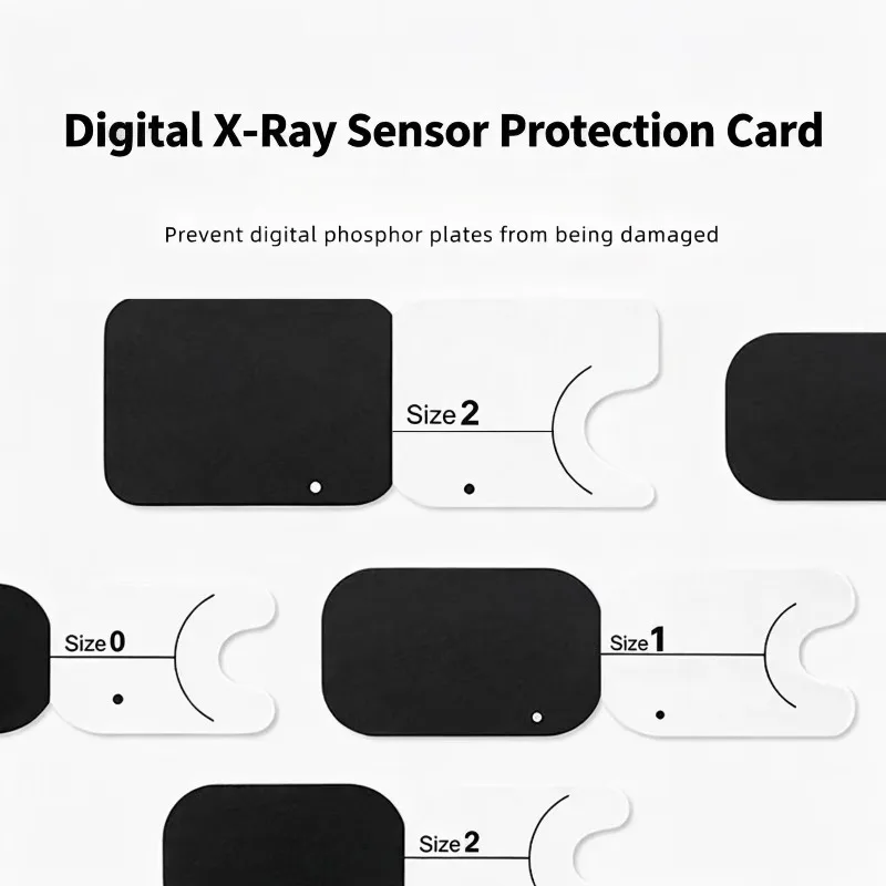 Dental X-ray Dental Film Braces Imaging Protect Cardboard 100 Pieces Per Box Prevent Tooth Fragment Breakage Multiple Models